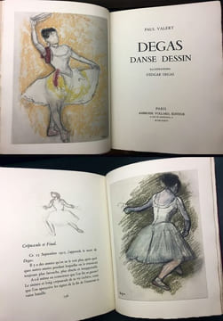 DEGAS DANSE DESSIN (Vollard, Paris 1936). VALERY, Paul - DEGAS, Edgar