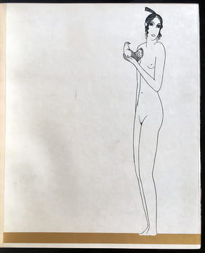 Histoire charmante de l’adolescente Sucre d’amour. L'un des 25 ex. peints à la main dans les ateliers de Jean Dunand.. MARDRUS, Joseph Charles - ...