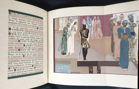 Histoire charmante de l’adolescente Sucre d’amour. L'un des 25 ex. peints à la main dans les ateliers de Jean Dunand.. MARDRUS, Joseph Charles - ...