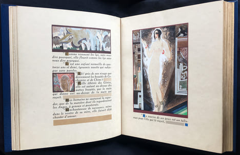 Histoire charmante de l’adolescente Sucre d’amour. L'un des 25 ex. peints à la main dans les ateliers de Jean Dunand.. MARDRUS, Joseph Charles - ...