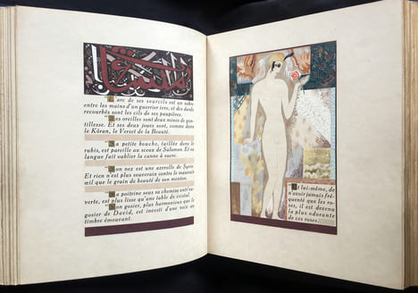 Histoire charmante de l’adolescente Sucre d’amour. L'un des 25 ex. peints à la main dans les ateliers de Jean Dunand.. MARDRUS, Joseph Charles - ...