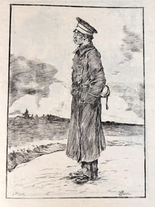 CROQUIS JAPONAIS. Tokio, 1886. 31 dessins gravés sur cuivre.