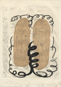 THÉOGONIE. Eaux-fortes de Georges Braque (Maeght 1955).