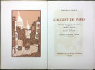 L'ACCENT DE PARIS. Préface de Marcel Pagnol. Bois gravés de Charles Bouleau.. GROFFE, René-Paul