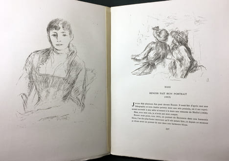 LA VIE ET L'ŒUVRE DE PIERRE-AUGUSTE RENOIR. Avec "Baigneuse Assise" (A. Vollard 1919). VOLLARD, Ambroise - RENOIR, P.-A.