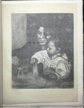LA VIE ET L'ŒUVRE DE PIERRE-AUGUSTE RENOIR. Avec "Baigneuse Assise" (A. Vollard 1919). VOLLARD, Ambroise - RENOIR, P.-A.