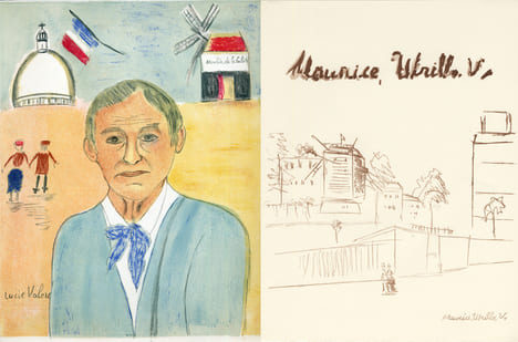 MAURICE UTRILLO, V. . MAUROIS, André - Maurice UTRILLO - Sacha Guitry