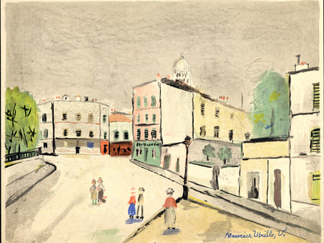 MAURICE UTRILLO, V. . MAUROIS, André - Maurice UTRILLO - Sacha Guitry