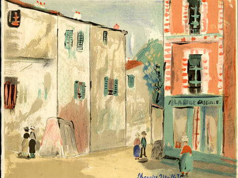 MAURICE UTRILLO, V. . MAUROIS, André - Maurice UTRILLO - Sacha Guitry