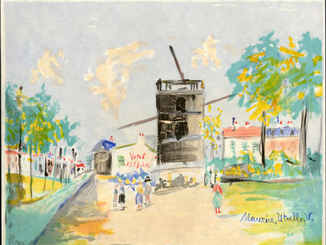 MAURICE UTRILLO, V. . MAUROIS, André - Maurice UTRILLO - Sacha Guitry