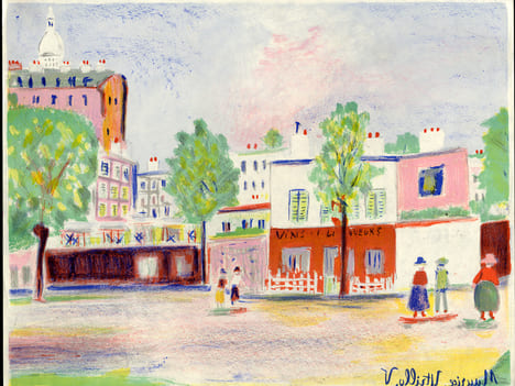 MAURICE UTRILLO, V. . MAUROIS, André - Maurice UTRILLO - Sacha Guitry