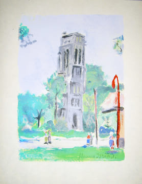 PARIS CAPITALE. Lithographies de Maurice Utrillo, V.. MAUROIS, André - MAURICE UTRILLO