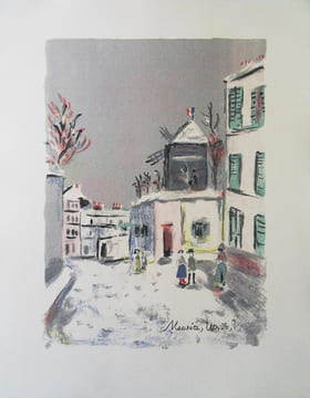 PARIS CAPITALE. Lithographies de Maurice Utrillo, V.. MAUROIS, André - MAURICE UTRILLO