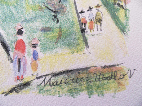 PARIS CAPITALE. Lithographies de Maurice Utrillo, V.. MAUROIS, André - MAURICE UTRILLO