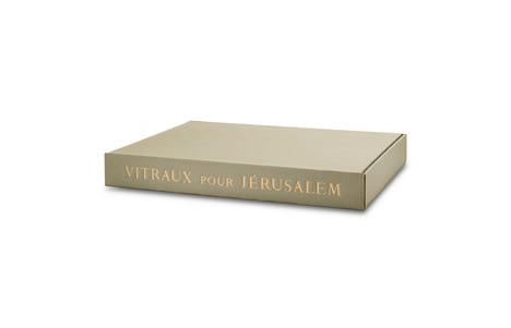 VITRAUX POUR JÉRUSALEM (THE JERUSALEM WINDOWS). DELUXE EDITION SIGNED BY MARC CHAGALL.. CHAGALL, Marc - LASSAIGNE, Jacques.