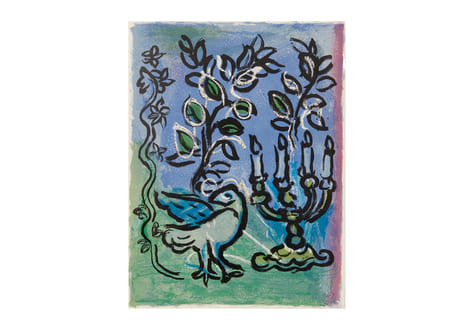 VITRAUX POUR JÉRUSALEM (THE JERUSALEM WINDOWS). DELUXE EDITION SIGNED BY MARC CHAGALL.. CHAGALL, Marc - LASSAIGNE, Jacques.