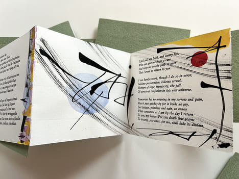 5 POÈMES, Pierre-André Benoit - 5 ENCRES ORIGINALES, Julius Baltazar (2016). BENOIT, Pierre André - BALTAZAR, Julius - WATSKY, Joshua