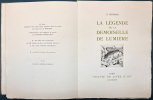 LA LÉGENDE DE LA DEMOISELLE DE LUMIÈRE. 46 gravures originales de Kiyoshi Hasegawa (1933).. MOTONO, Seiichi - HASEGAWA, Kiyoshi.