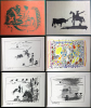 A LOS TOROS avec Picasso. 4 lithographies originales (1961). SABARTES, Jaime - PICASSO, Pablo