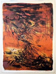 LA TENTATION DE L'OCCIDENT. Exemplaire de tête, avec 20 LITHOGRAPHIES SIGNÉES PAR ZAO WOU-KI [1962]