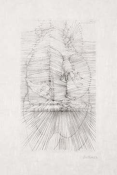 MODE D'EMPLOI. Suite à part des 7 gravures signées sur Japon nacré (1967). BELLMER, Hans