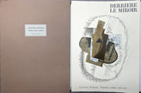 DERRIÈRE LE MIROIR n° 138. GEORGES BRAQUE "PAPIERS COLLÉS CUBISTES 1912-1914". Mai 1963. TIRAGE DE LUXE NUMÉROTÉ.