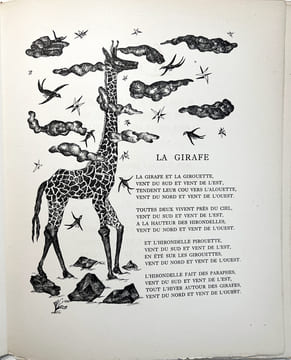 CHANTEFABLES ET CHANTEFLEURS. Dessins de Christiane Laran. 1 des 50 avec suite sur Chine des bois gravés.. DESNOS, Robert