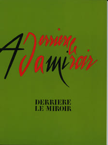 Derrière le Miroir n° 206 . ADAMI . Novembre 1973.
