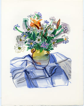 VACANCES FORCÉES. 24 bois en couleurs de Raoul Dufy (1956). Édition originale.. DORGELÈS, Roland - DUFY, Raoul