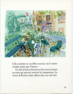 VACANCES FORCÉES. 24 bois en couleurs de Raoul Dufy (1956). Édition originale.. DORGELÈS, Roland - DUFY, Raoul