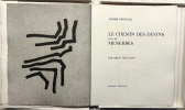 LE CHEMIN DES DEVINS, suivi de Ménerbes (1 des 10 avec deux gravures inédites signées et numérotées).. FRÉNAUD, André - Eduardo CHILLIDA