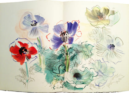 ILLUMINATIONS NOUVELLES. Lithographies et dessins de Raoul Dufy (1953).