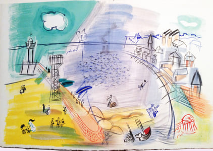 ILLUMINATIONS NOUVELLES. Lithographies et dessins de Raoul Dufy (1953).