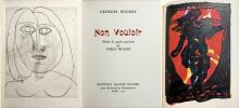 NON VOULOIR. 1/26 avec gravure originale, zincographies et décompositions des couleurs (1942). HUGNET, Georges - PICASSO, Pablo