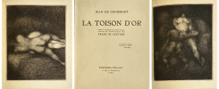LA TOISON D'OR. 20 eaux-fortes par Frans de Geetere. 1 des 30 Japon Impérial (1925). GOURMONT, Rémy de - GEETERE, Frans de