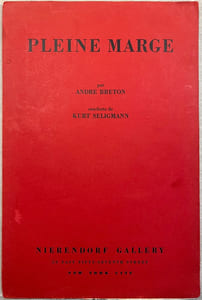 PLEINE MARGE. Eau-forte de Kurt Seligman (1940)