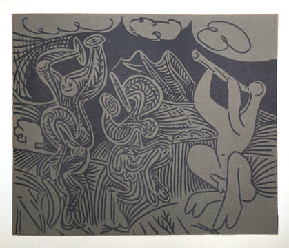 PICASSO LINOGRAVURES (Picasso Linocuts). Cercle d'Art 1962.. BOECK, Wilhelm - PICASSO, Pablo