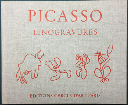PICASSO LINOGRAVURES (Picasso Linocuts). Cercle d'Art 1962.. BOECK, Wilhelm - PICASSO, Pablo