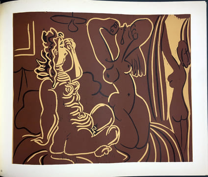 PICASSO LINOGRAVURES (Picasso Linocuts). Cercle d'Art 1962.. BOECK, Wilhelm - PICASSO, Pablo