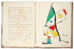 LE COURTISAN GROTESQUE, avec 15 gravures originales (Iliazd, 1974). MONLUC, Adrian de - MIRÓ, Joan - ILIAZD, Ilia Zdanevitch