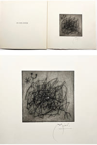 UN JOUR ENTIER. Avec une gravure originale signée de Joan Miró (1960).