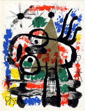 Derrière le Miroir n° 121-122. MAEGHT ÉDITEUR. Déc.1960-Janv.1961.
. CHAGALL, MIRO, BRAQUE, LÉGER,FIEDLER, BAZAINE,TAL-COAT… - Jean Adhémar, Raymond ...