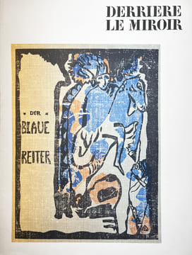 Derrière le Miroir n° 133-134. DER BLAUE REITER. Oct.-Novembre 1962.. Artistes Multiples. KANDINSKY, Wassily - Pierre Volboudt, Will Grohmann.