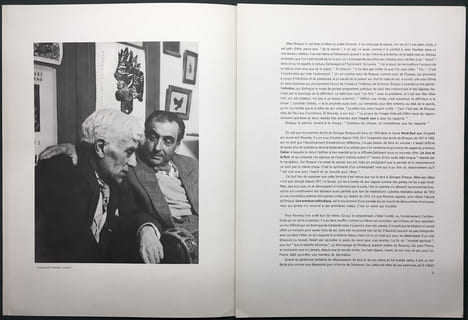 DERRIÈRE LE MIROIR n° 135-136 . PIERRE REVERDY, GEORGES BRAQUE. Déc.1962-Janv.1963.. Artistes Multiples. BRAQUE, Georges - Pierre Reverdy, François ...