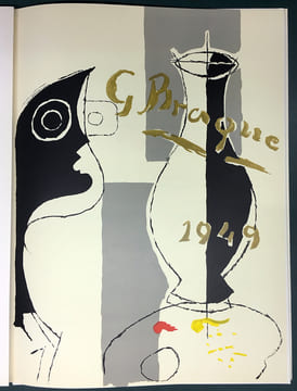 DERRIÈRE LE MIROIR n° 135-136 . PIERRE REVERDY, GEORGES BRAQUE. Déc.1962-Janv.1963.. Artistes Multiples. BRAQUE, Georges - Pierre Reverdy, François ...