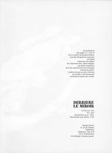 Derrière le Miroir n° 210 . TÀPIES. Monotypes . Juin 1974