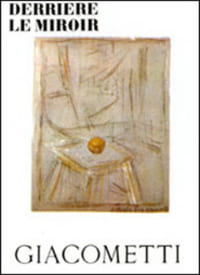 Derrière le Miroir n° 65 . GIACOMETTI . Mai 1954.