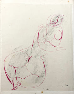 L'ALLELUIAH. Catéchisme de Dianus. 1 des 50 de tête avec 3 dessins originaux (1947)