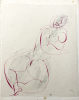 L'ALLELUIAH. Catéchisme de Dianus. 1 des 50 de tête avec 3 dessins originaux (1947). BATAILLE, Georges - FAUTRIER, Jean