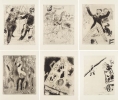 LES ÂMES MORTES. 118 Eaux-fortes originales de Marc Chagall (1948). GOGOL, Nicolas - CHAGALL, Marc